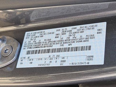 Used 2025 Ford Escape ST-Line AWD/4WD image 23