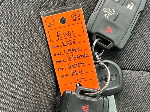 Used 2022 Chevrolet Silverado 1500 Custom w/ LPO, Blackout Package image 12