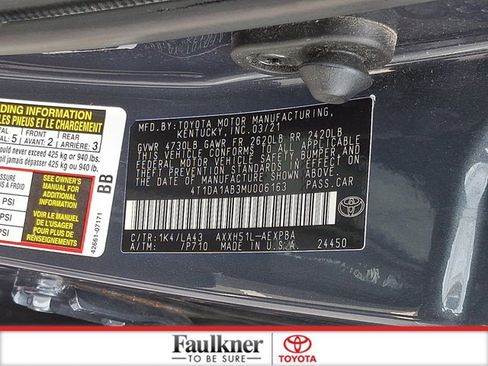 Certified 2021 Toyota Avalon Limited w/ Advanced Safety Package FWD image 26