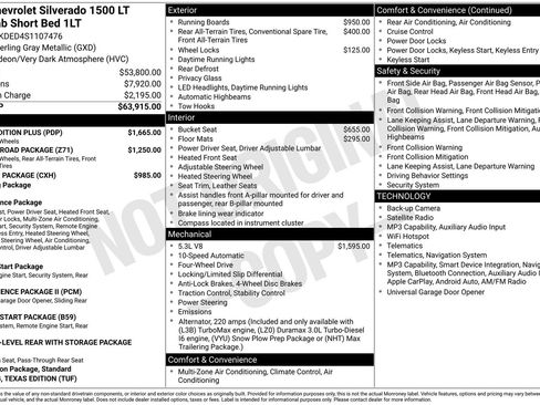 Used 2025 Chevrolet Silverado 1500 LT w/ Texas Edition Plus AWD/4WD image 22