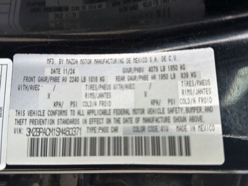 Used 2025 MAZDA MAZDA3 s FWD image 19