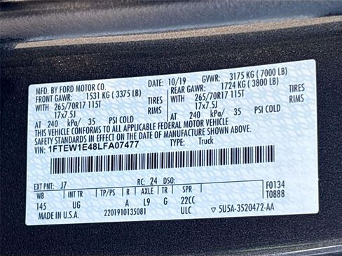 Used 2020 Ford F150 XLT image 35