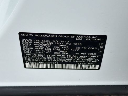 Used 2026 Volkswagen Atlas Cross Sport SE FWD image 28