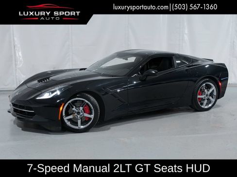 Used 2014 Chevrolet Corvette Stingray Coupe w/ 2LT Preferred Equipment Group RWD image 1