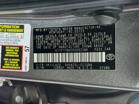 Certified 2023 Toyota Camry XLE image 34