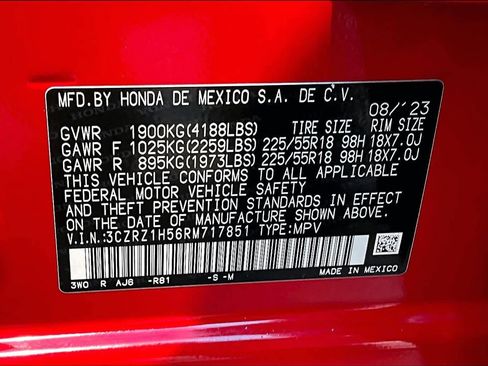 Used 2024 Honda HR-V Sport image 34
