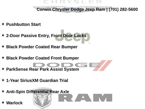Certified 2023 RAM 1500 Classic Warlock w/ Trailer & Traction Group image 31