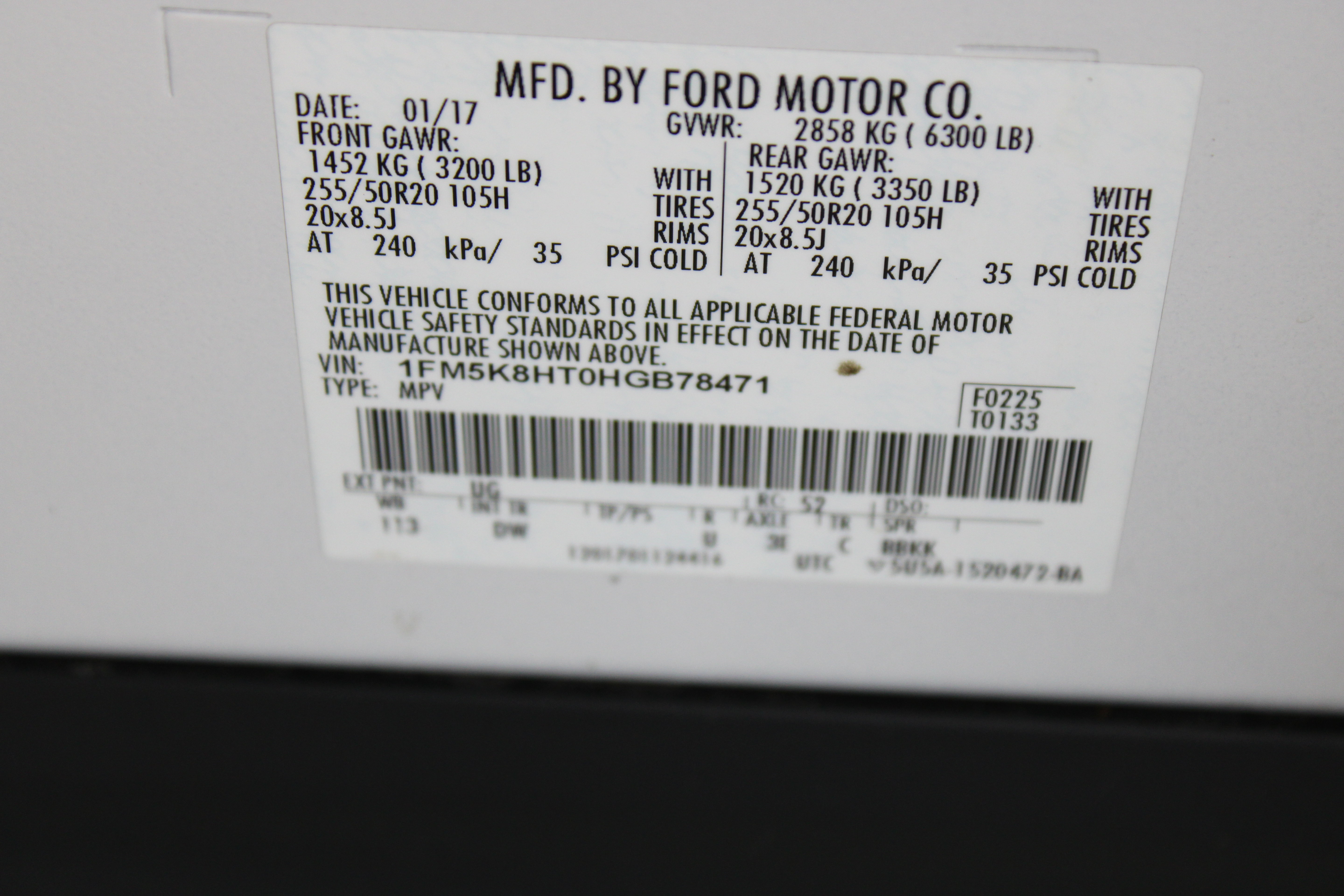Used 2017 Ford Explorer Platinum AWD/4WD image 46