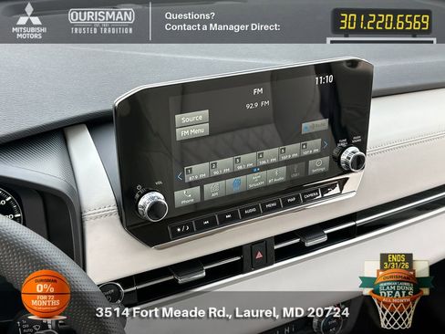 New 2025 Mitsubishi Outlander SEL image 11