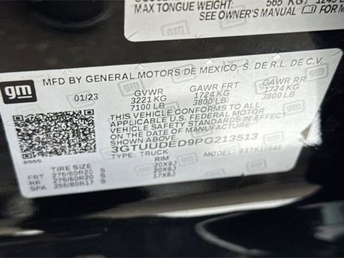 Used 2023 GMC Sierra 1500 SLT w/ SLT Premium Plus Package image 59