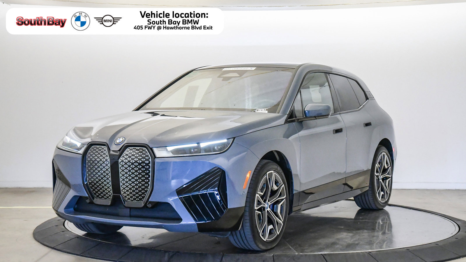 Certified 2024 BMW iX xDrive50 w/ Sport Package AWD/4WD image 1