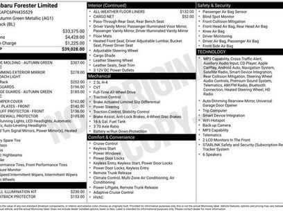 Used 2023 Subaru Forester Limited