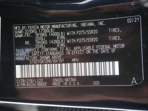 Used 2021 Toyota Sequoia TRD Sport w/ TRD Sport Premium Package image 34