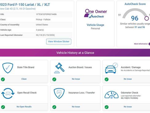 Used 2023 Ford F150 XLT image 2