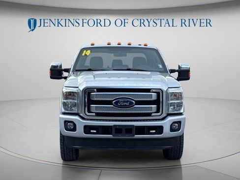 Used 2014 Ford F350 Platinum w/ Snow Plow Prep Package AWD/4WD image 13