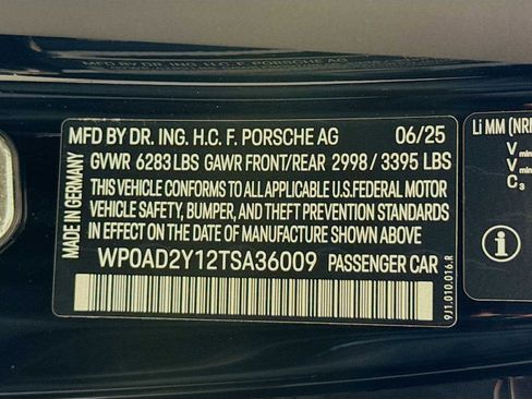 New 2026 Porsche Taycan GTS image 25