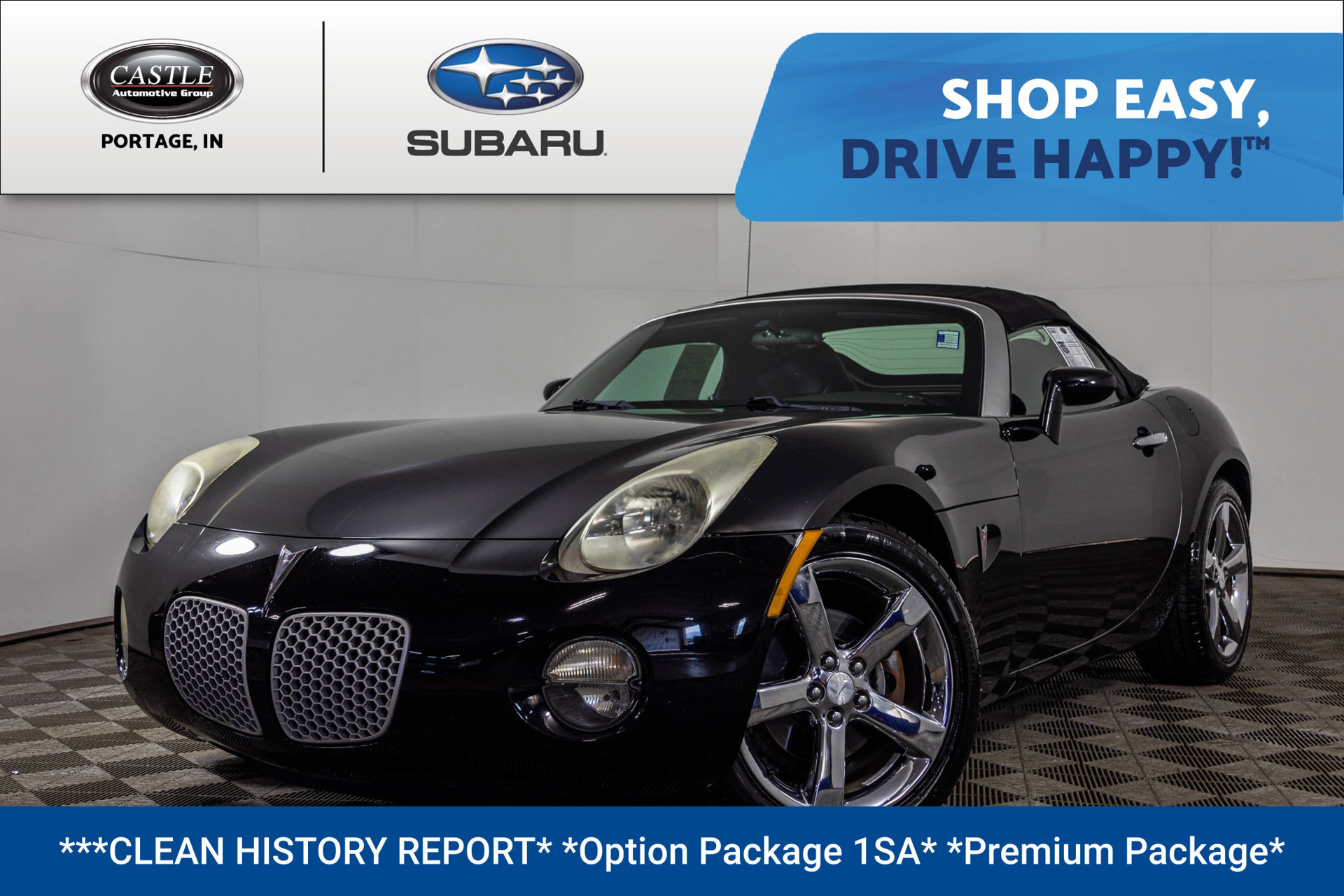 Used 2006 Pontiac Solstice Convertible w/ Premium Package RWD image 1