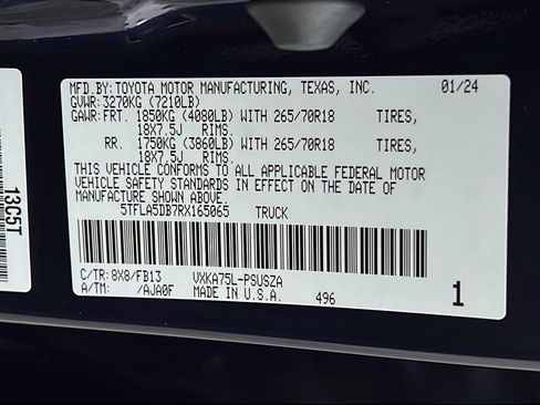 Used 2024 Toyota Tundra SR5 w/ SR5 Convenience Package AWD/4WD image 25