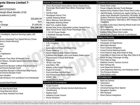 Used 2026 Toyota Sienna Limited image 33