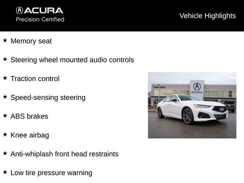 Certified 2023 Acura TLX SH-AWD w/ A-SPEC Pkg image 9