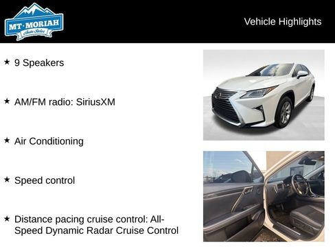 Used 2019 Lexus RX 350 FWD w/ Accessory Package image 4