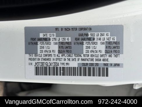 Used 2020 MAZDA CX-9 Signature AWD/4WD image 13