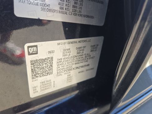 Used 2022 Chevrolet Silverado 1500 Custom w/ LPO, Dark Essentials Package image 33