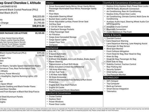 Used 2022 Jeep Grand Cherokee L Laredo image 4