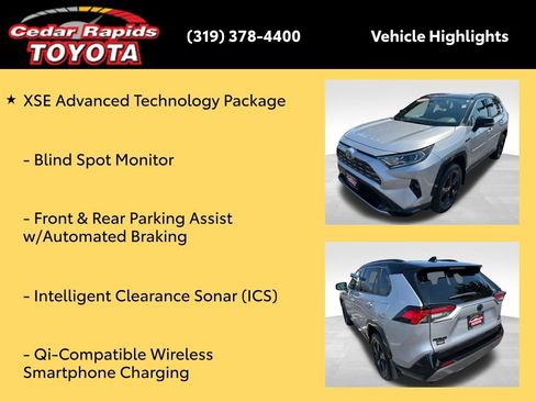 Certified 2021 Toyota RAV4 XSE AWD/4WD image 34