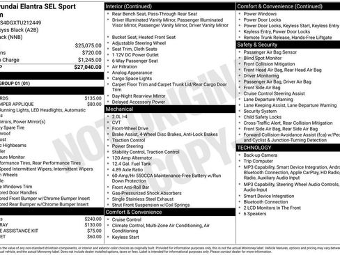 New 2026 Hyundai Elantra SEL Sport Premium FWD image 4