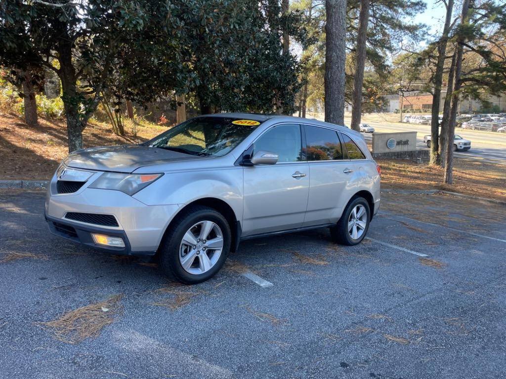 Used 2012 Acura MDX w/ Technology Package AWD/4WD image 4