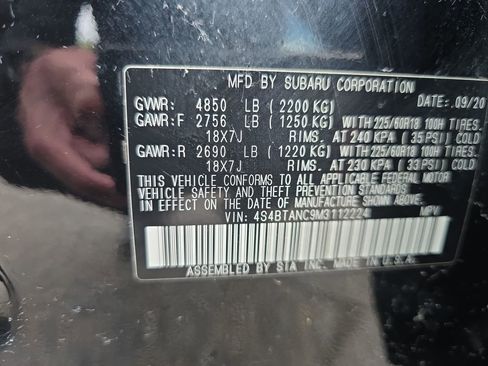 Used 2021 Subaru Outback Limited AWD/4WD image 29