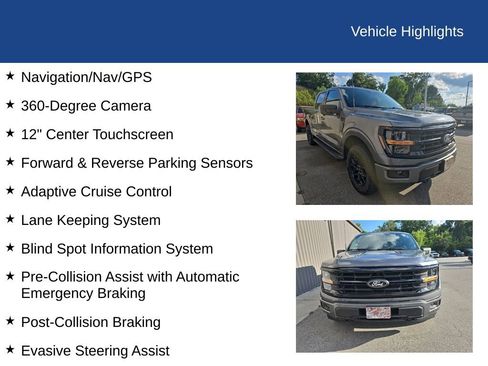 Used 2025 Ford F150 XLT w/ Equipment Group 302A MID AWD/4WD image 7
