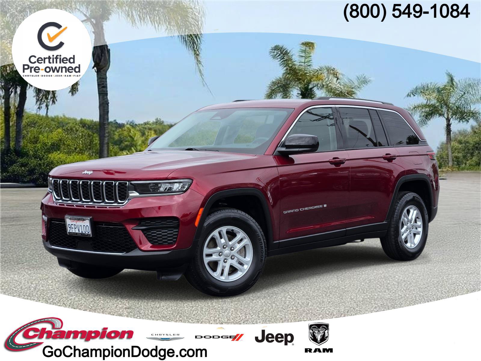 Used 2023 Jeep Grand Cherokee Laredo RWD image 1