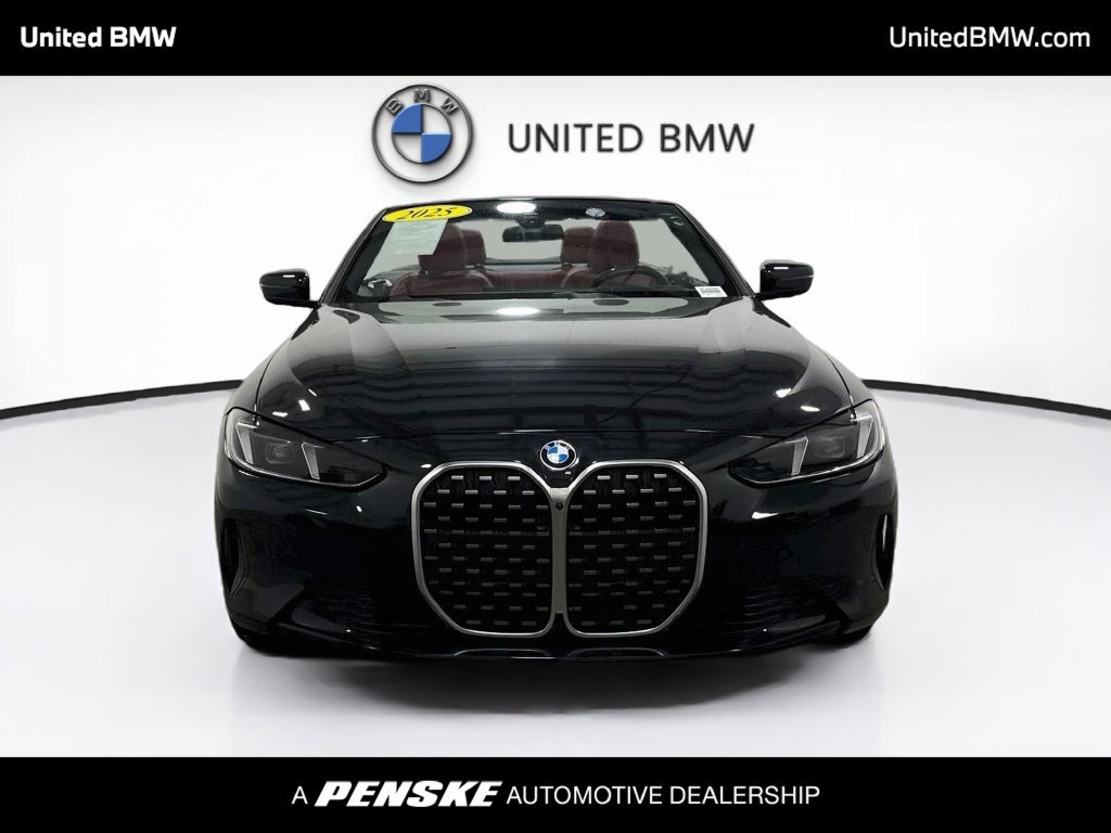 Certified 2025 BMW 430i Convertible RWD image 2