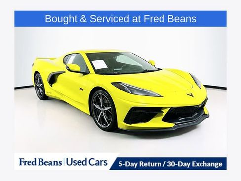 Used 2023 Chevrolet Corvette Stingray Preferred Cpe w/ Z51 Performance Package image 1