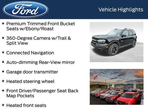 New 2025 Ford Bronco Sport Outer Banks w/ Outer Banks Tech Package+ image 12