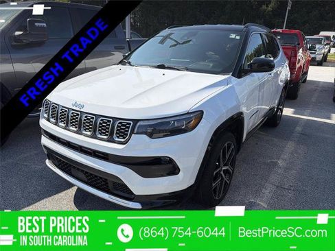Certified 2025 Jeep Compass Limited w/ Elite Group AWD/4WD image 1