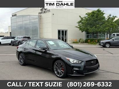 Certified 2023 INFINITI Q50 Red Sport 400 w/ Black Opal Edition
