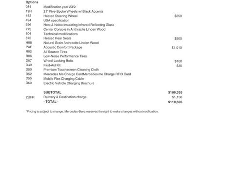 Certified 2024 Mercedes-Benz EQS 450+ 4MATIC SUV image 2
