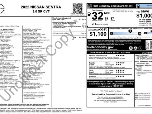 Used 2022 Nissan Sentra SR image 2