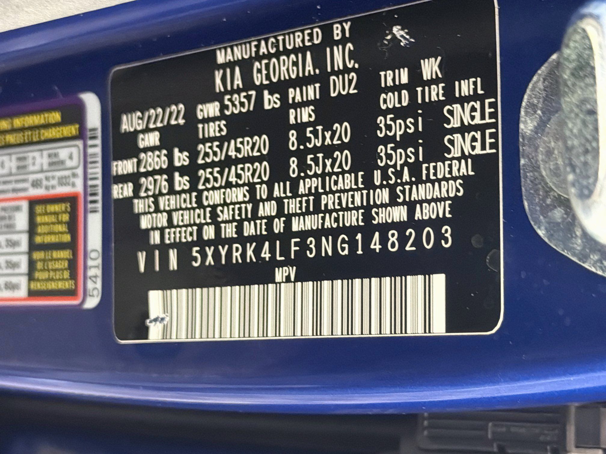 Used 2022 Kia Sorento SX FWD image 12