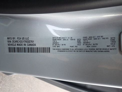 New 2026 Chrysler Voyager LX FWD image 18