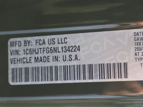 Used 2022 Jeep Gladiator Overland w/ Popular Equipment Package image 31