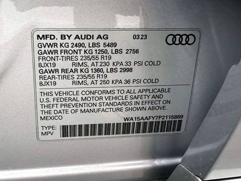 Certified 2023 Audi Q5 2.0T Premium Plus w/ Premium Plus Package AWD/4WD image 37
