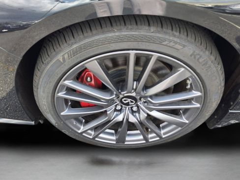 Used 2023 INFINITI Q50 Red Sport 400 w/ Black Opal Edition RWD image 34