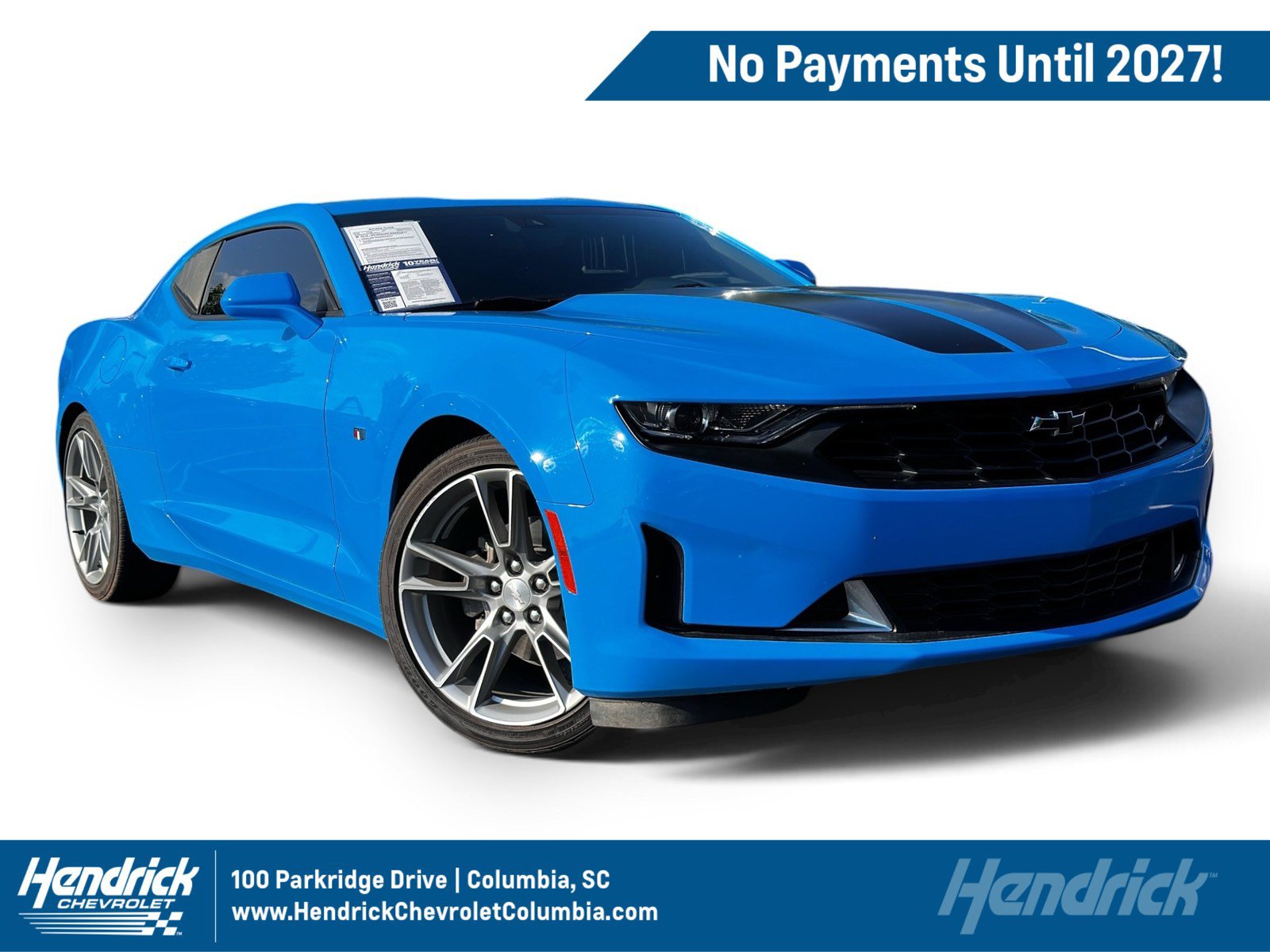 Used 2023 Chevrolet Camaro LT w/ RS Package RWD image 1