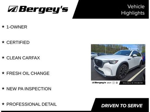 Certified 2024 MAZDA CX-90 Plug-In Hybrid w/ Premium Pkg AWD/4WD image 4