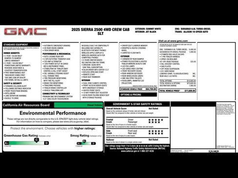 Used 2025 GMC Sierra 2500 SLT AWD/4WD image 3
