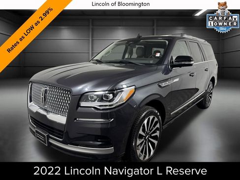 Certified 2022 Lincoln Navigator L Reserve AWD/4WD image 1